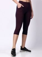 Floret Women Mid-Rise Cotton Capris