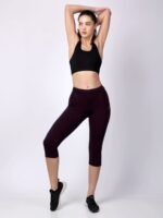 Floret Women Mid-Rise Cotton Capris