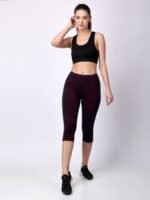 Floret Women Mid-Rise Cotton Capris
