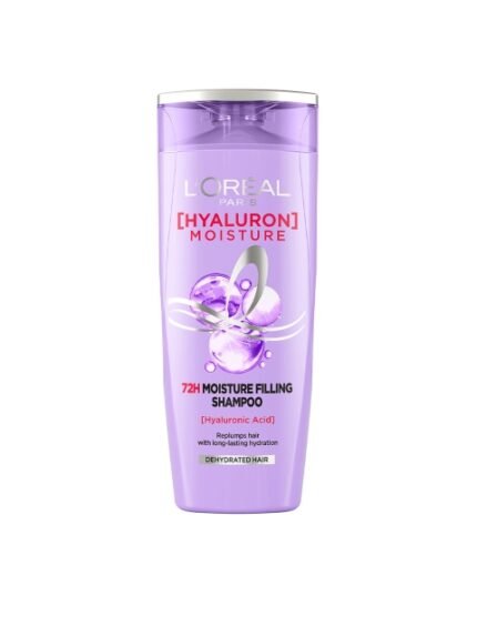 LOreal Paris Hyaluron Moisture 72H Moisture Filling Shampoo with Hyaluronic Acid - 340 ml