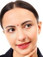 Mali Fionna Gold-Plated Cubic Zirconia Septum Nosepin