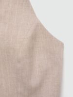MANGO Striped Waistcoat