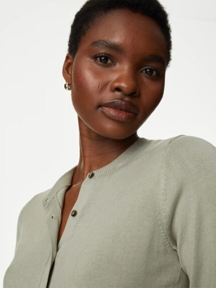 Marks & Spencer Round Neck Cardigan