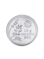 Nipura 999 Pure Silver Ganesh & Laxmi Divine Blessings in Blister Packaging Coin- 10g
