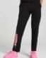 Puma Women Regular Fit Knitted Brand Logo Cotton Regular Track Pants