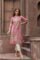 Rain & Rainbow Women Fuchsia Print Paisley Printed Straight Pure Cotton Kurta