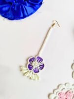 Sangria Floral Beaded Maangtika