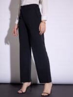 SASSAFRAS worklyf Women Formal Parallel Trousers