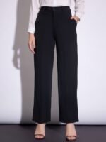 SASSAFRAS worklyf Women Formal Parallel Trousers