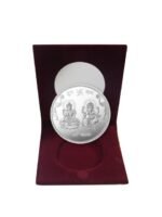 TEEMOODS 999 Sliver Goddess Lakshmi & Ganesh Coin-5gm