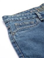 The Roadster Life Co. Women High-Rise Pure Cotton Denim Shorts
