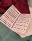 VAMA Premium Velvet Plain Multicolored Bindi Book Sindoor Kumkum Sticker Colourful Bindis