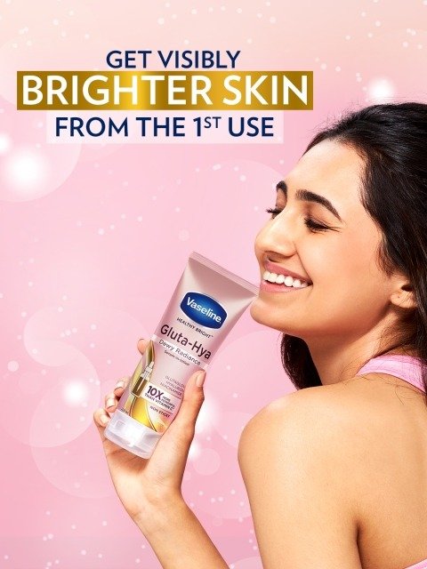 Vaseline Gluta-Hya Dewy Radiance Lotion with Glutathione - 200 ml